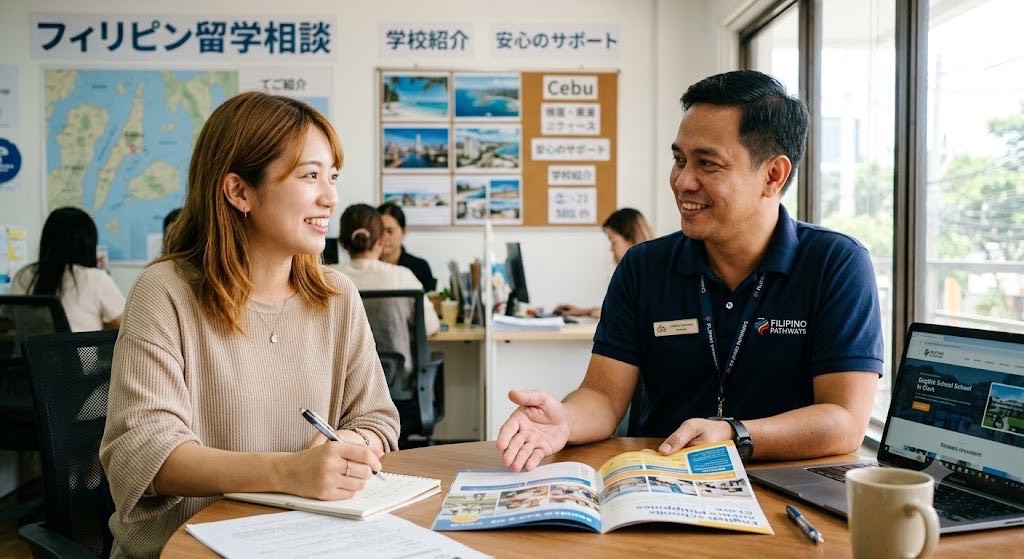 英語授業を受ける学生